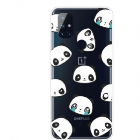 Hoesje voor OnePlus Nord N100 Sentimentele Panda's