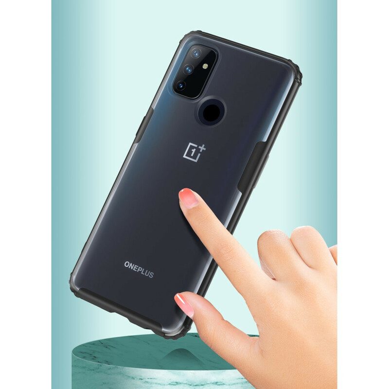 Telefoonhoesje voor OnePlus Nord N100 Frosted Effect-pantser