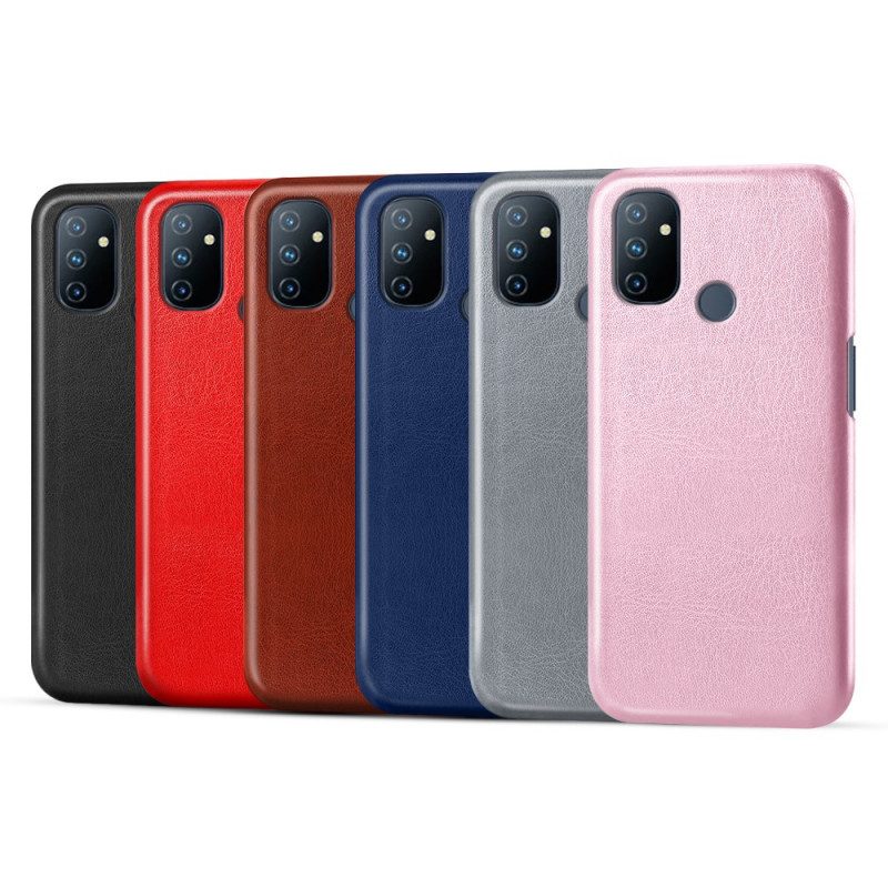 Telefoonhoesje voor OnePlus Nord N100 Vintage Leereffect