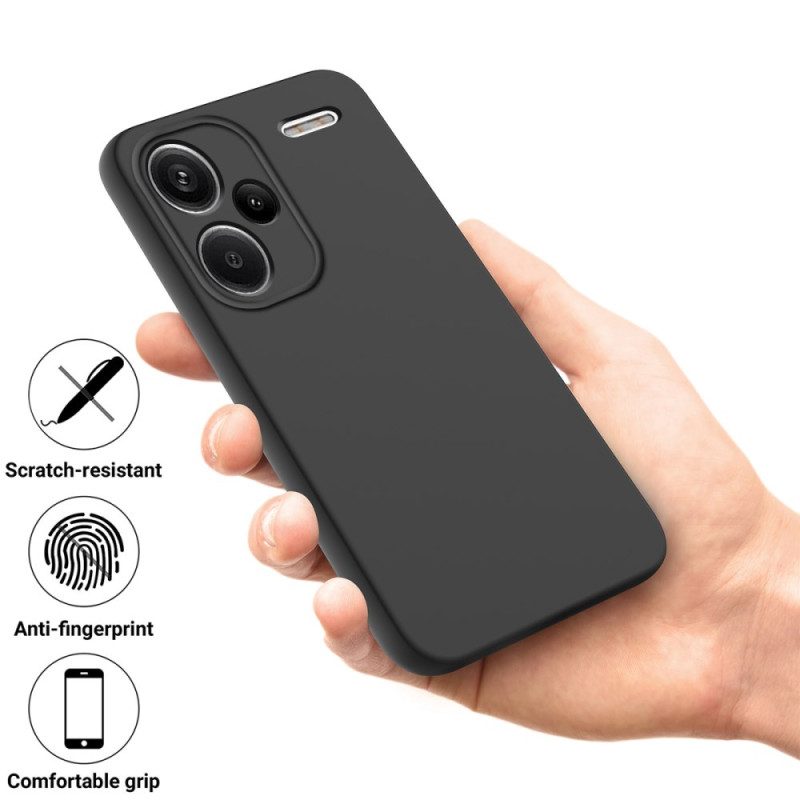 Cover Hoesje Xiaomi Redmi Note 13 Pro Plus 5g Telefoonhoesje Vloeibare Siliconen Band