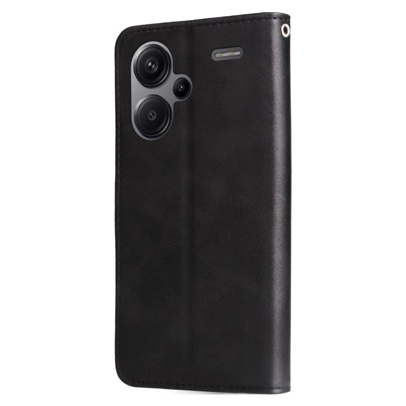 Folio-hoesje Xiaomi Redmi Note 13 Pro Plus 5g Portemonnee Vooraan