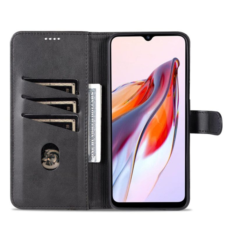 Folio-hoesje Xiaomi Redmi Note 13 Pro Plus 5g Telefoonhoesje Azns Ledereffect