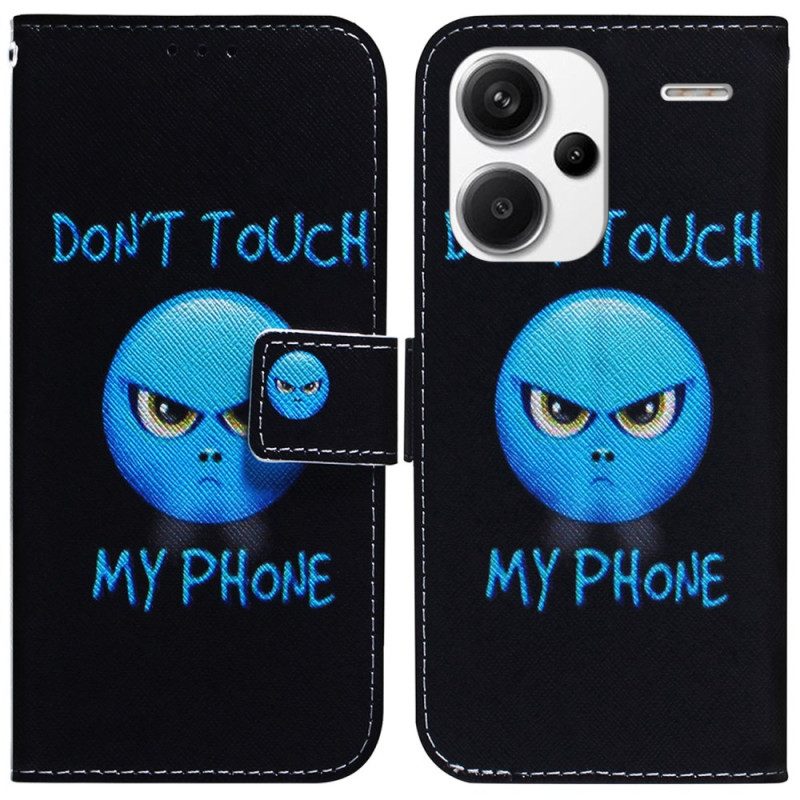 Folio-hoesje Xiaomi Redmi Note 13 Pro Plus 5g Telefoonhoesje Telefoon-emoji