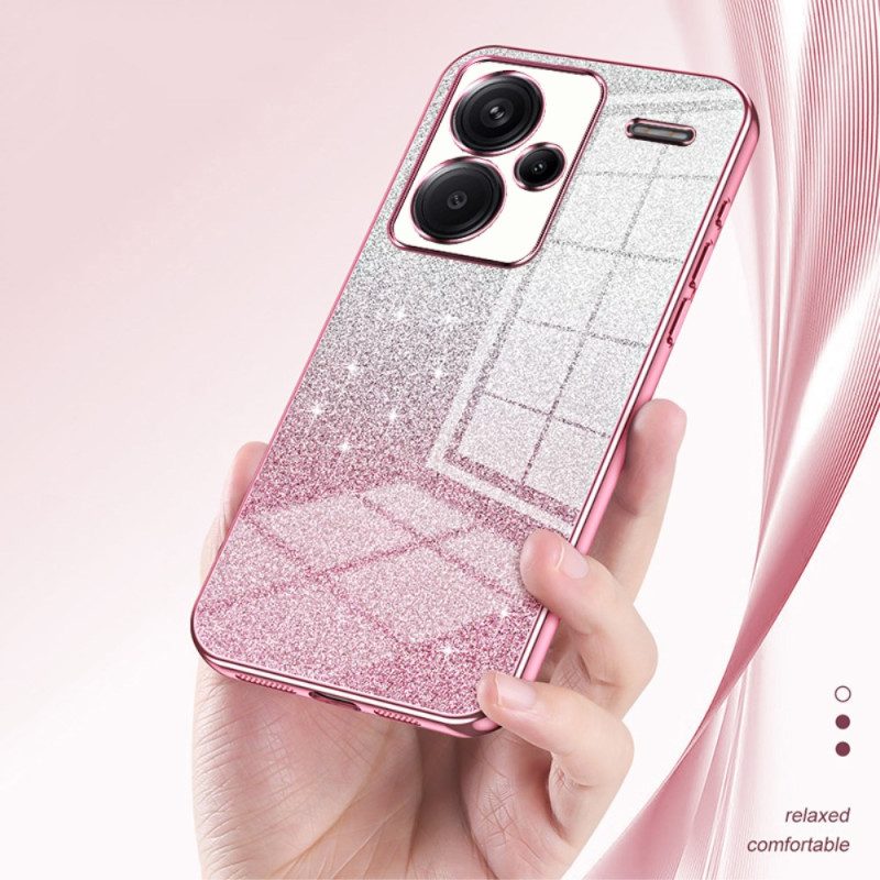 Hoesje Xiaomi Redmi Note 13 Pro Plus 5g Glitterpatroon