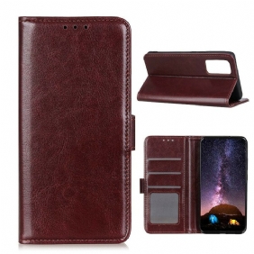 Flip Case voor Samsung Galaxy S20 FE Klassieke Lederen Stijl