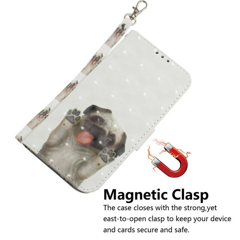 Flip Case voor Samsung Galaxy S20 FE Met Ketting Hou Van Mijn Hondenriem