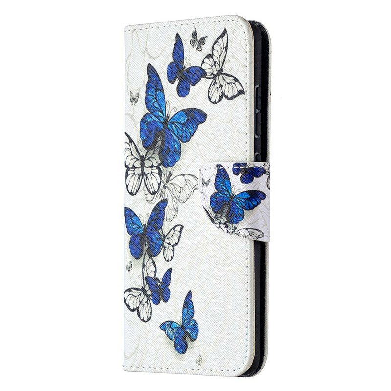 Flip Case voor Samsung Galaxy S20 FE Prachtige Vlinders