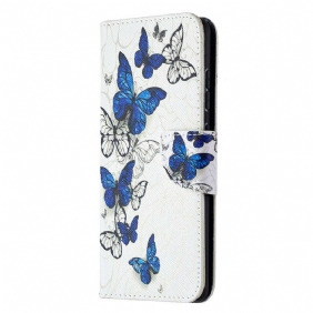 Flip Case voor Samsung Galaxy S20 FE Prachtige Vlinders