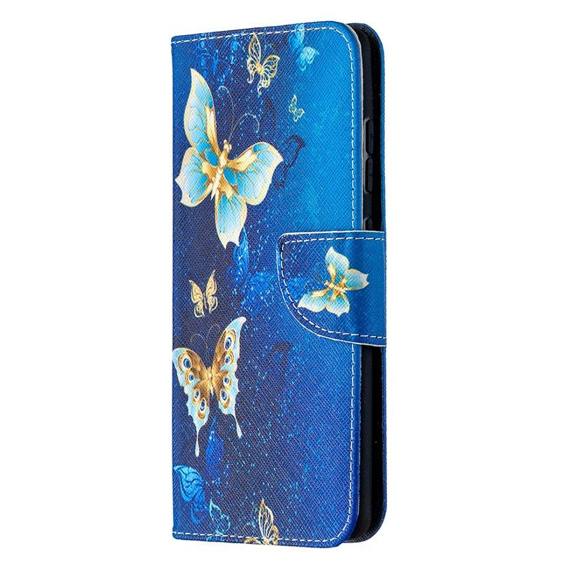 Flip Case voor Samsung Galaxy S20 FE Vlinders Koningen