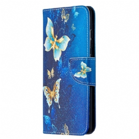 Flip Case voor Samsung Galaxy S20 FE Vlinders Koningen