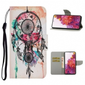 Folio-hoesje voor Samsung Galaxy S20 FE Dromenvanger Aquarel