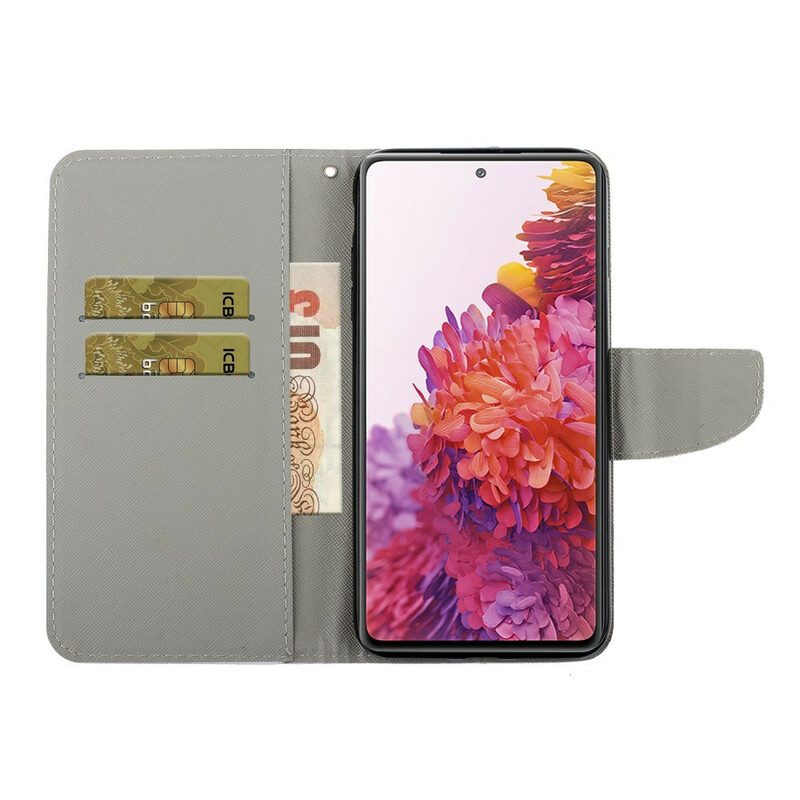 Folio-hoesje voor Samsung Galaxy S20 FE Dromenvanger Aquarel