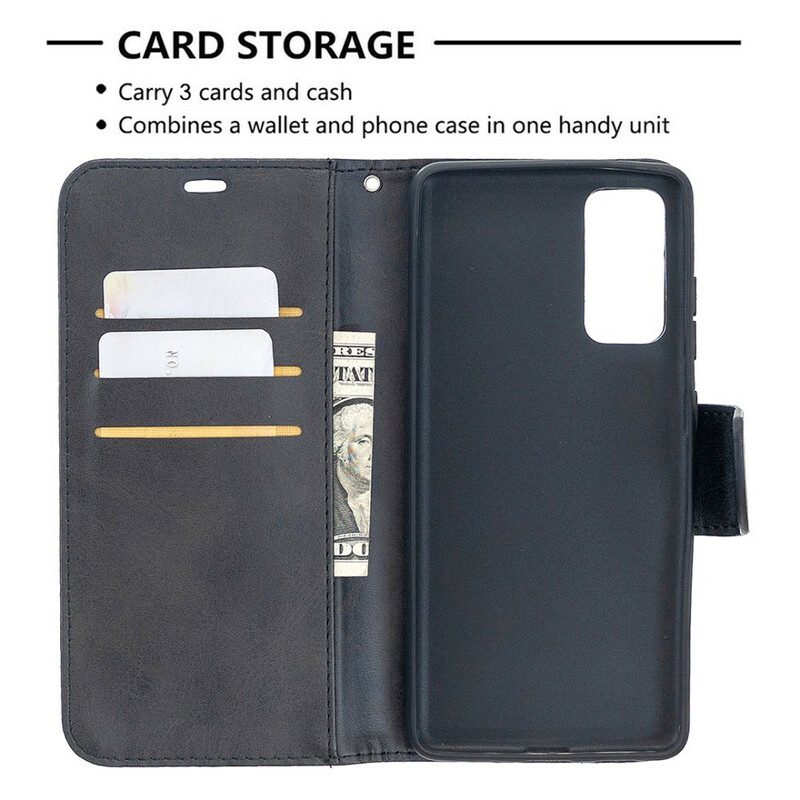 Folio-hoesje voor Samsung Galaxy S20 FE Flip Case Gladde Flap Schuin