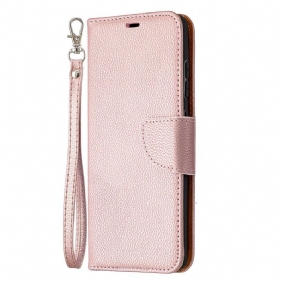 Folio-hoesje voor Samsung Galaxy S20 FE Flip Case Lychee Rabat Schuin