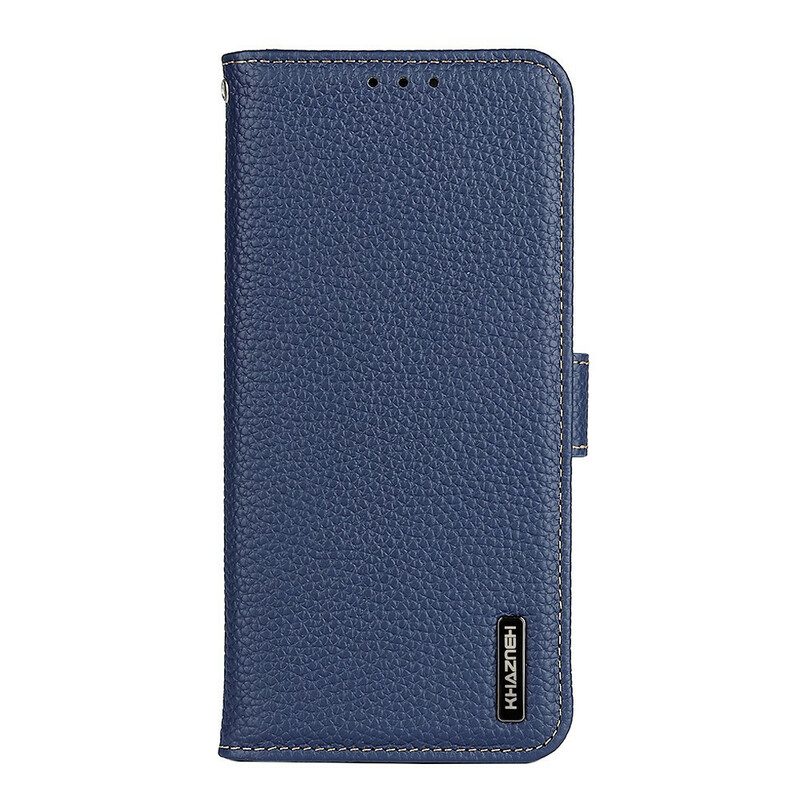 Folio-hoesje voor Samsung Galaxy S20 FE Khazneh Lychee Leer