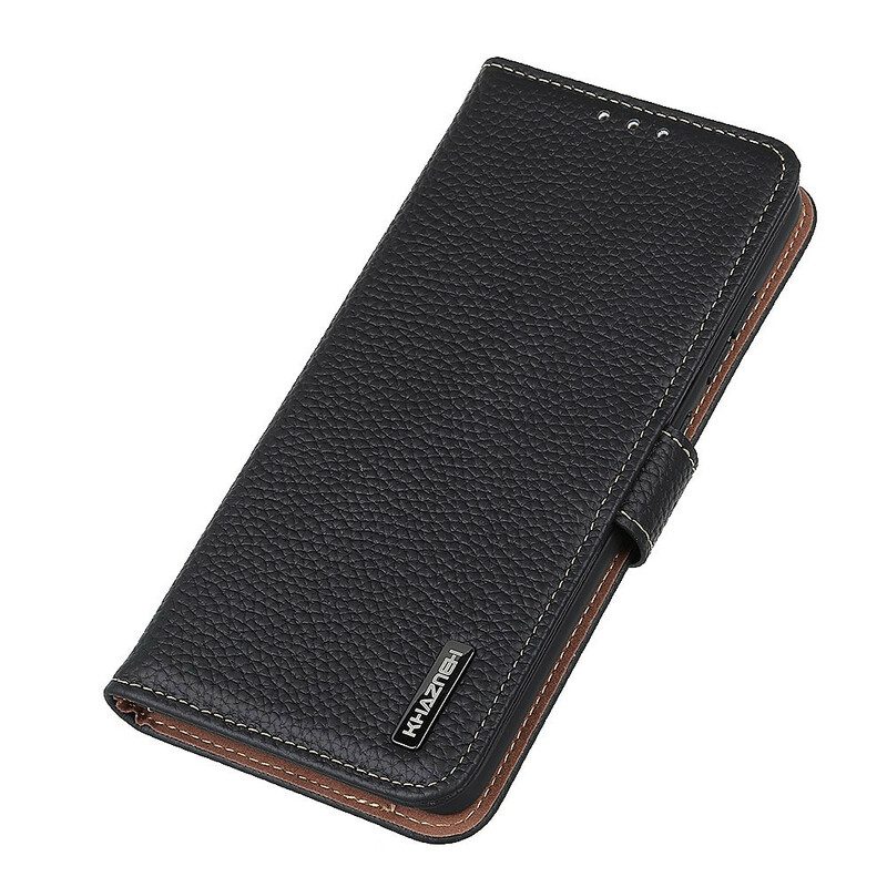 Folio-hoesje voor Samsung Galaxy S20 FE Khazneh Lychee Leer