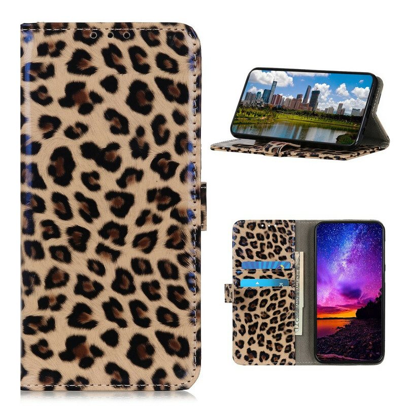 Folio-hoesje voor Samsung Galaxy S20 FE Luipaard