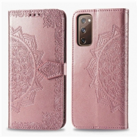 Folio-hoesje voor Samsung Galaxy S20 FE Mandala Middeleeuwen