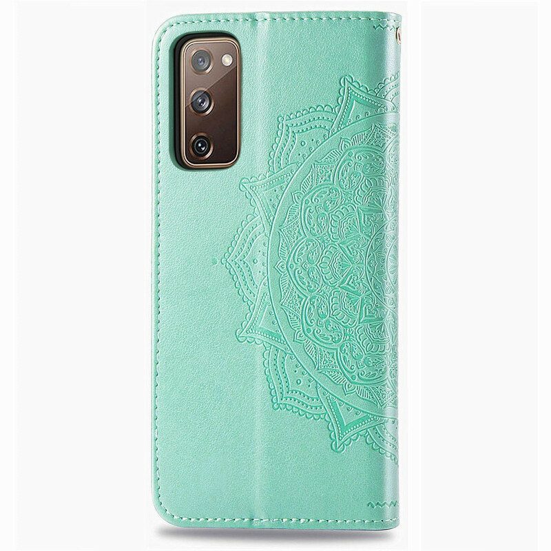 Folio-hoesje voor Samsung Galaxy S20 FE Mandala Middeleeuwen