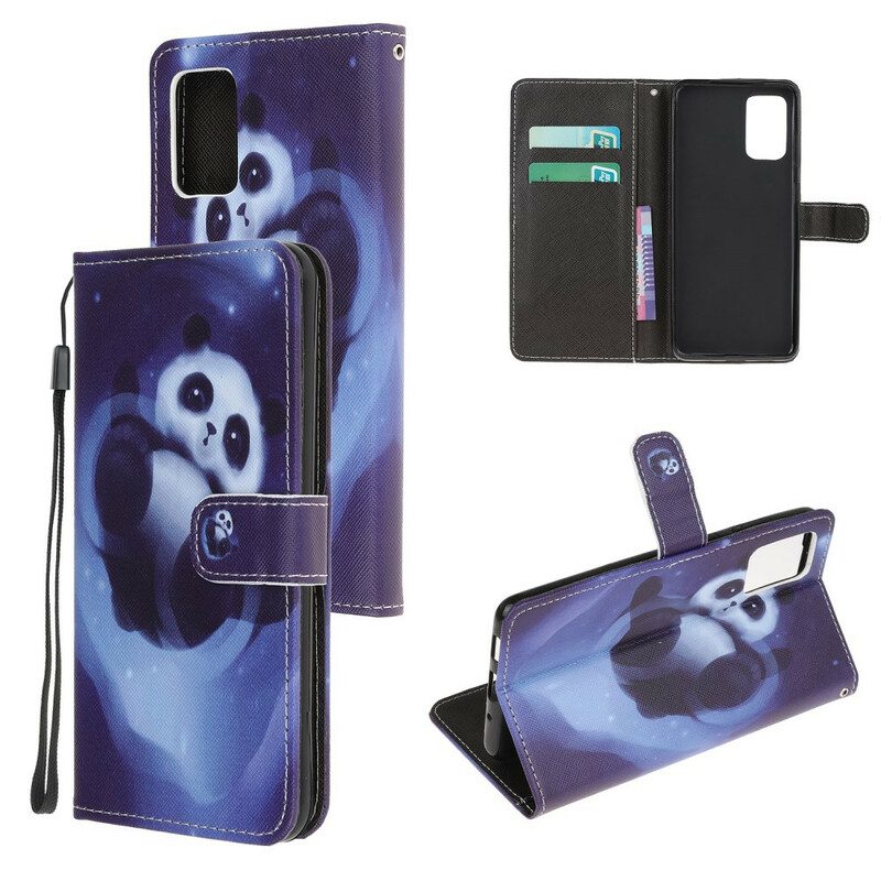 Folio-hoesje voor Samsung Galaxy S20 FE Panda-ruimte