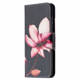 Folio-hoesje voor Samsung Galaxy S20 FE Roze Bloem