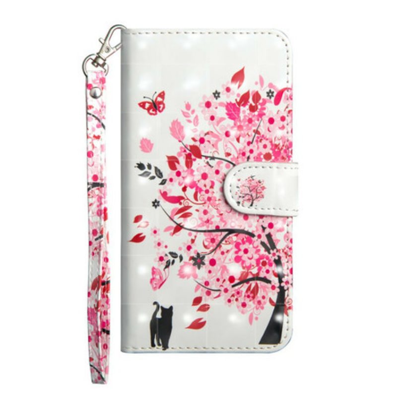 Folio-hoesje voor Samsung Galaxy S20 FE Roze Boom