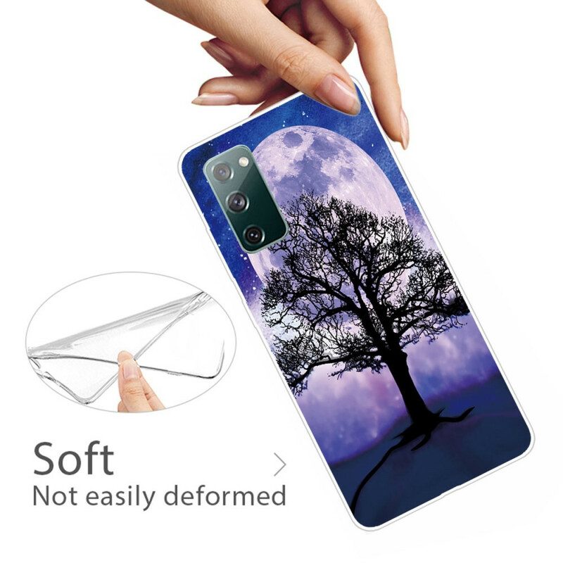 Hoesje voor Samsung Galaxy S20 FE Boom En Maan