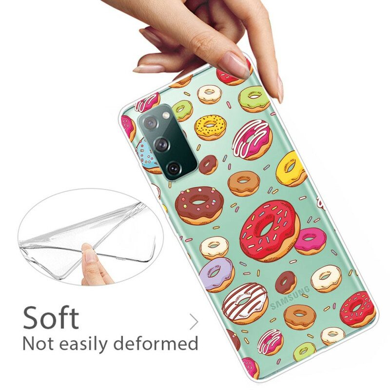 Hoesje voor Samsung Galaxy S20 FE Hou Van Donuts