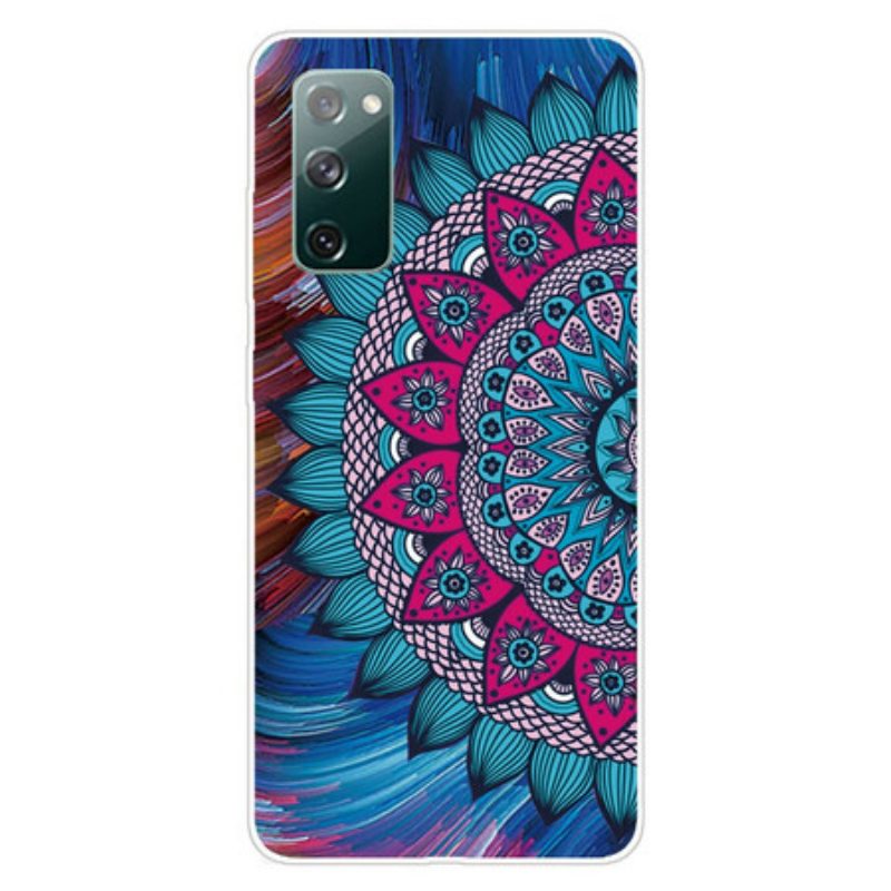 Hoesje voor Samsung Galaxy S20 FE Kleurrijke Mandala