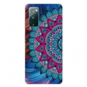 Hoesje voor Samsung Galaxy S20 FE Kleurrijke Mandala