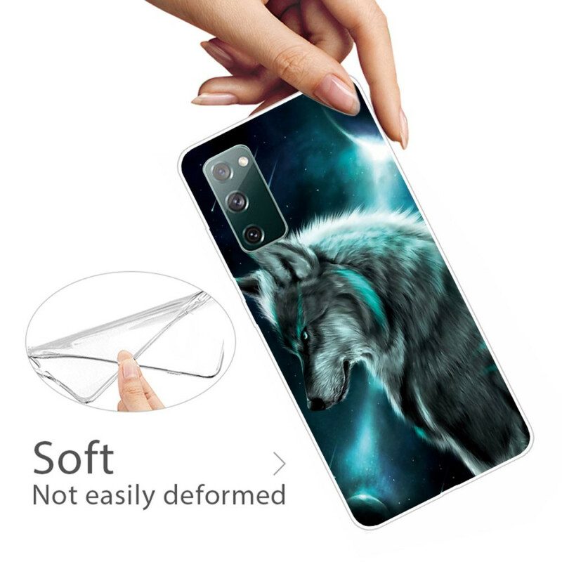 Hoesje voor Samsung Galaxy S20 FE Koninklijke Wolf