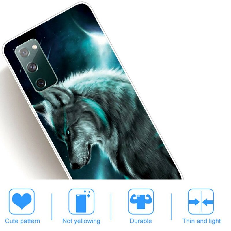 Hoesje voor Samsung Galaxy S20 FE Koninklijke Wolf