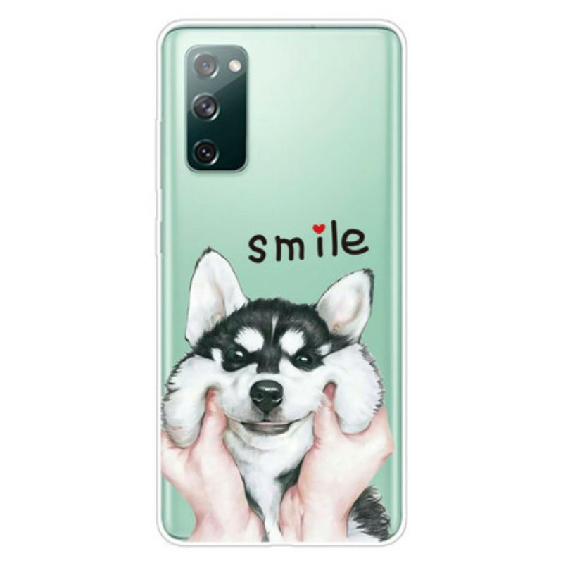 Hoesje voor Samsung Galaxy S20 FE Lach Hond