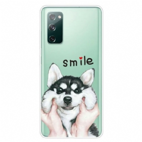 Hoesje voor Samsung Galaxy S20 FE Lach Hond