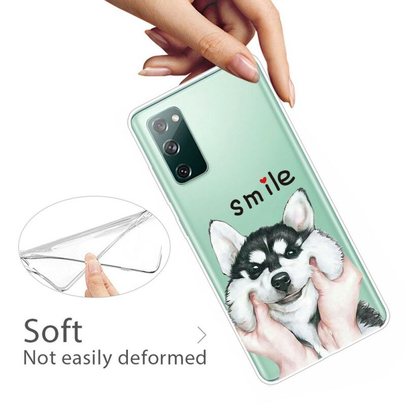 Hoesje voor Samsung Galaxy S20 FE Lach Hond