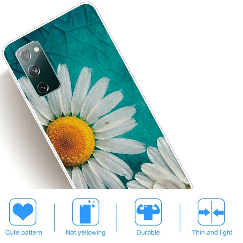 Hoesje voor Samsung Galaxy S20 FE Madeliefje