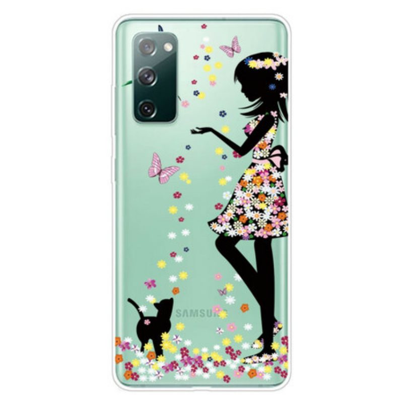 Hoesje voor Samsung Galaxy S20 FE Mooi Bloemhoofd