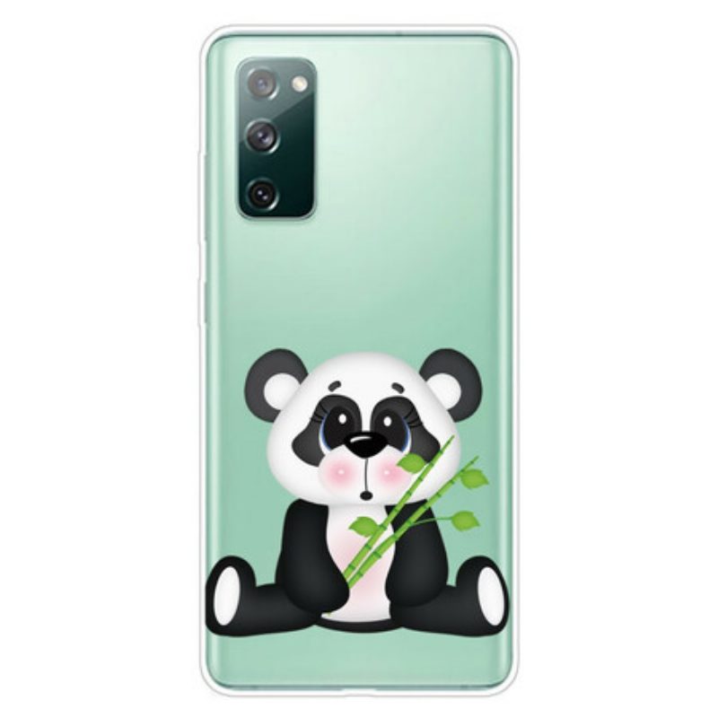 Hoesje voor Samsung Galaxy S20 FE Naadloze Trieste Panda