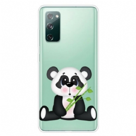 Hoesje voor Samsung Galaxy S20 FE Naadloze Trieste Panda