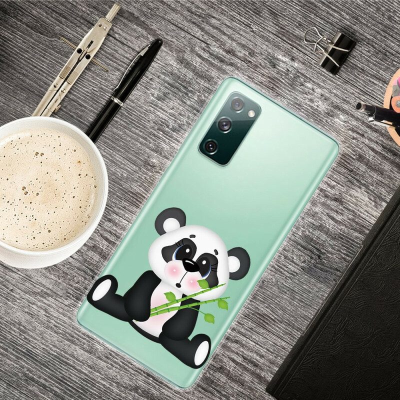 Hoesje voor Samsung Galaxy S20 FE Naadloze Trieste Panda