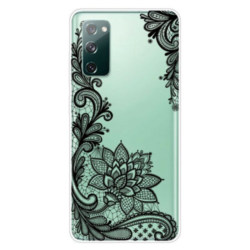 Hoesje voor Samsung Galaxy S20 FE Prachtig Kant