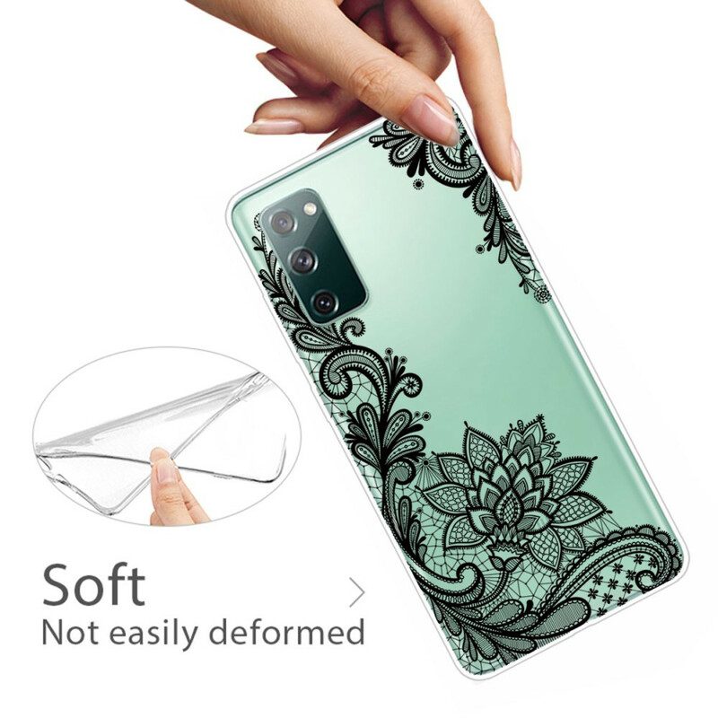 Hoesje voor Samsung Galaxy S20 FE Prachtig Kant