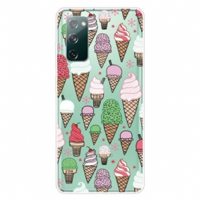 Hoesje voor Samsung Galaxy S20 FE Roomijs