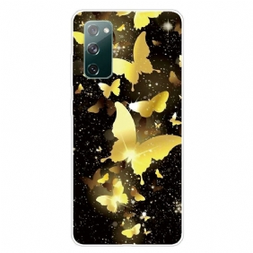 Hoesje voor Samsung Galaxy S20 FE Vlinders Vlinders