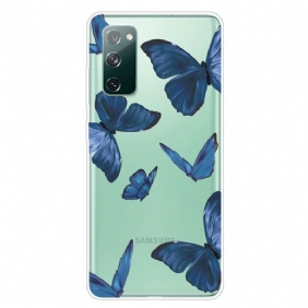 Hoesje voor Samsung Galaxy S20 FE Wilde Vlinders