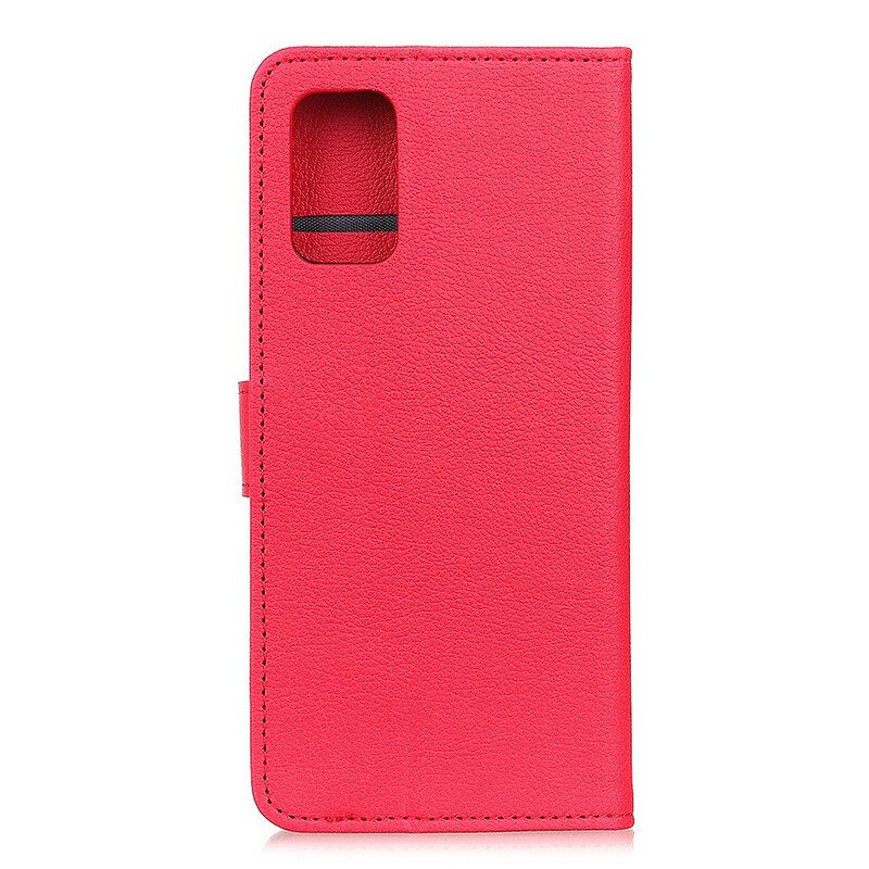 Leren Hoesje voor Samsung Galaxy S20 FE Lychee-textuur