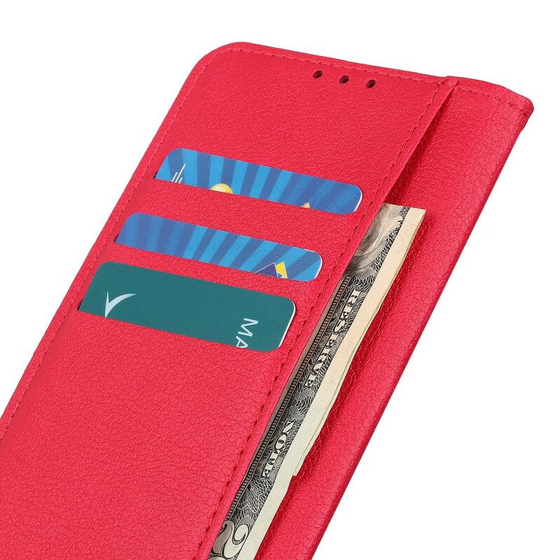 Leren Hoesje voor Samsung Galaxy S20 FE Lychee-textuur