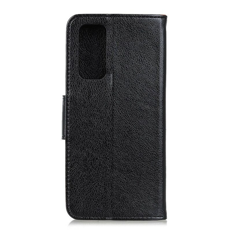 Leren Hoesje voor Samsung Galaxy S20 FE Splitnappaleer