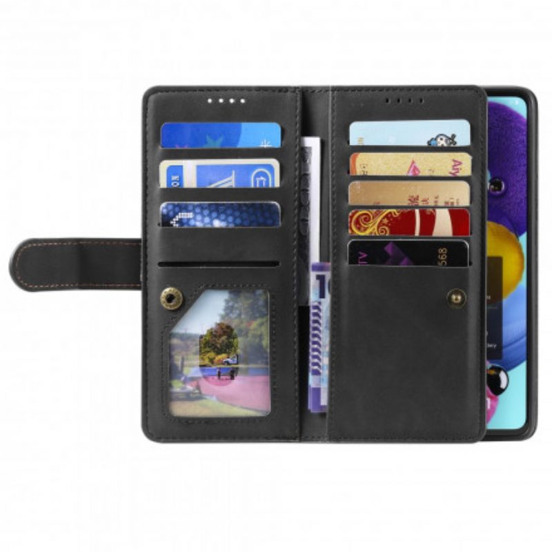 Leren Hoesje voor Samsung Galaxy S20 FE Tweekleurige Kunstleer Versterkte Contouren