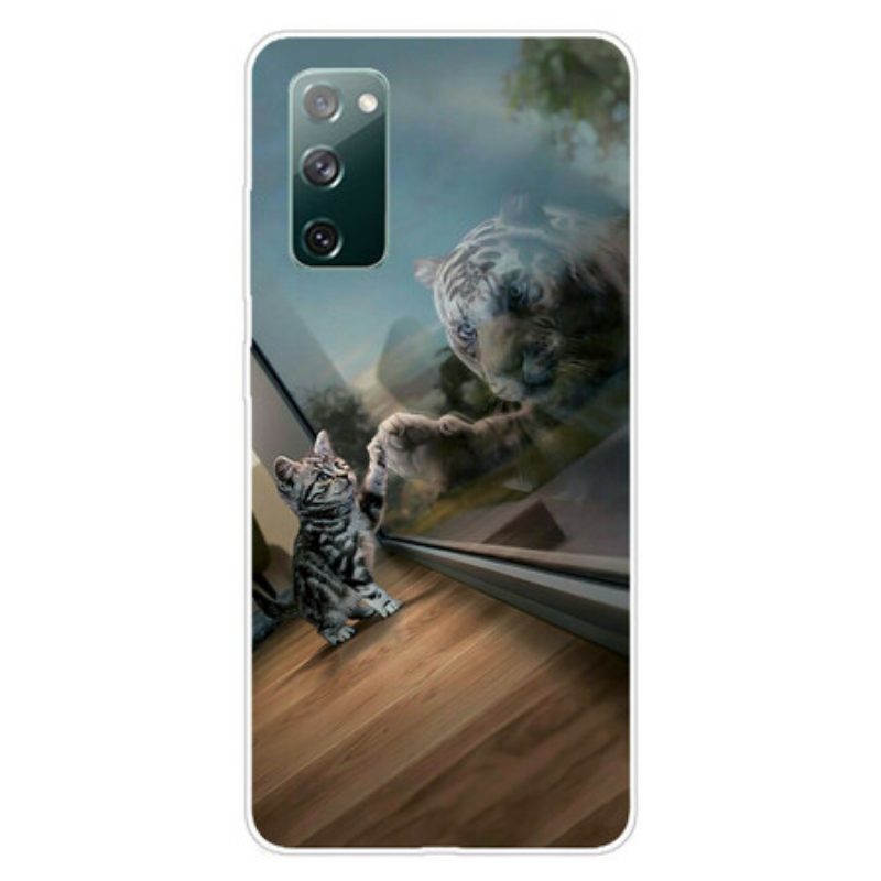 Telefoonhoesje voor Samsung Galaxy S20 FE Kittens Droom